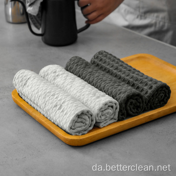 Bearfamily Microfiber Wash Cloth Waffle Bil Rengøringshåndklæde Rengøring Klud Håndklæde Rengøringsklude Mikrofiber Høj kvalitet af høj kvalitet